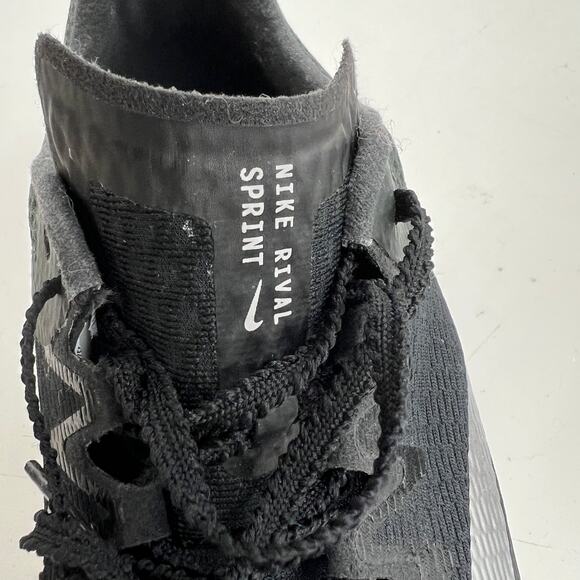 Nike Rival Sprint Track & Field Sprinting Spikes Black - Picture 5 of 10